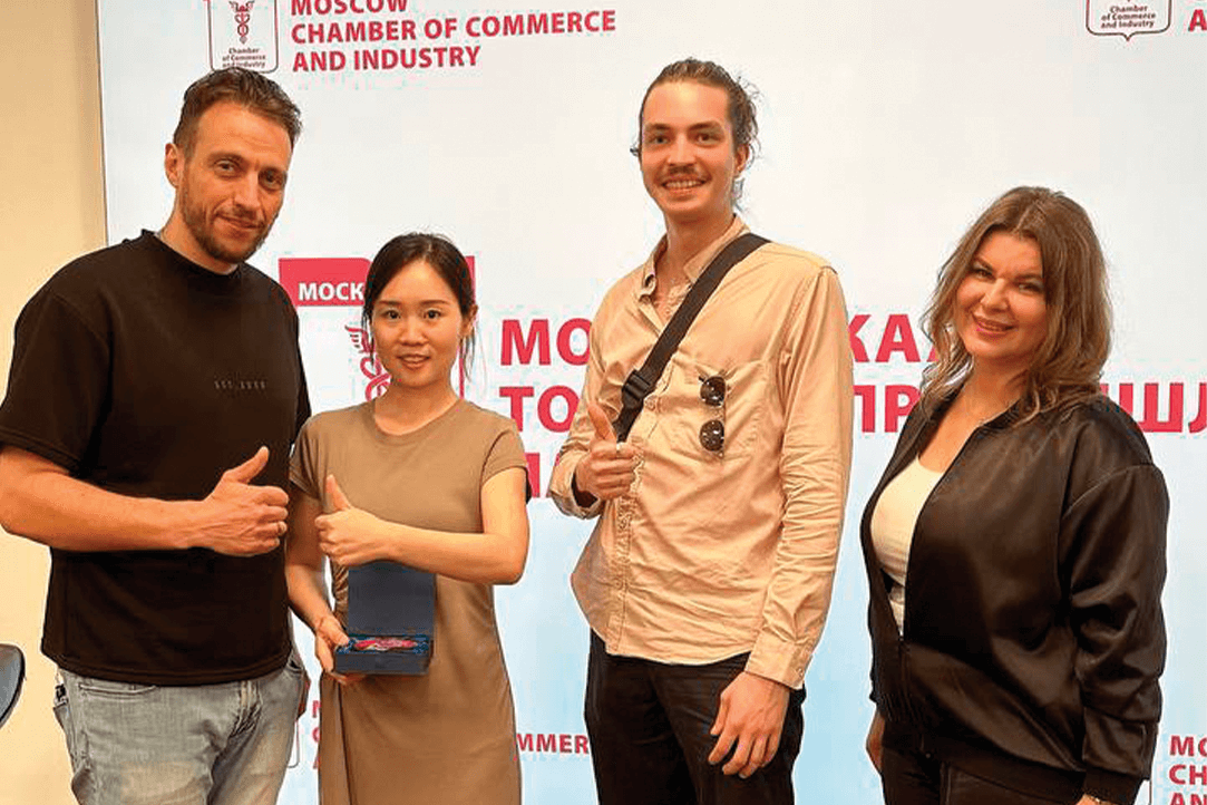 Студентка из Китая магистерской программы «Международный менеджмент» ВШБ стала одним из победителей конкурса «Начни свой бизнес с Москвой»